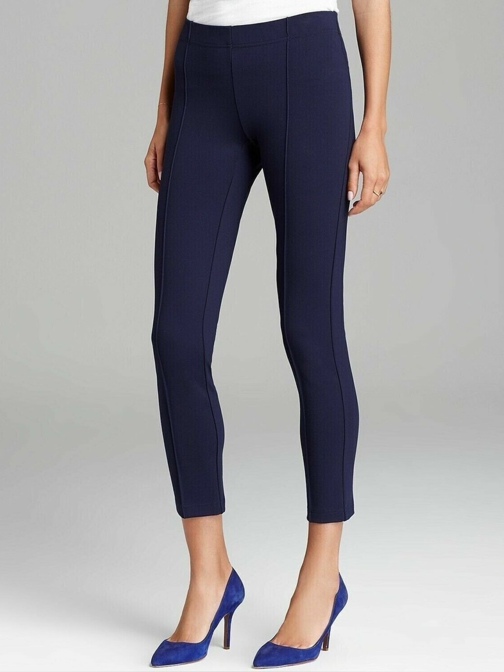 Lilly Pulitzer Travel Stretch Ponte Pants | Navy Blue | XS